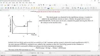 Nov 2016 Qn 6 Equilibrium constant calculation