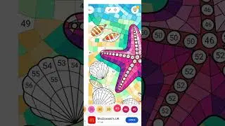 Zen Colour - Colour By Numbers #Theraputic #zengameplay #colourgames #gaming 
