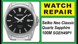 seiko Neo Classic Quartz Sapphire 100M SGEH49P1