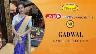 Gadwal Sarees @ WEAVERS PRICE Offer VALID FOR 24HRS ONLY | Kancheepuram Varamahalakshmi Silks