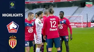 LOSC LILLE - AS MONACO (2 - 1) - Highlights - (LOSC - ASM) / 2020-2021
