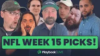 NFL Week 15 Picks, Player Props, & Parlays! | Action Playbook LIVE