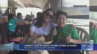 Family files lawsuit after son dies during scuba diving tour