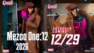 Переиздание Mezco One:12 Collective Gambit и многое другое!