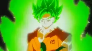 Goku goes [super saiyan green] for the first time|&radic;