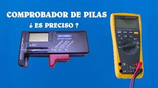 REVIEW COMPROBADOR DE PILAS BT-168D   TEST