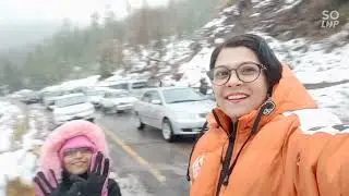 Enjoyed Snowfall in Murree...just one day before Murree Incident 2022