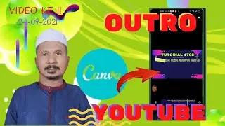 Cara membuat Outro YouTube di Canva dengan Hp
