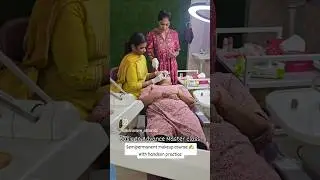 semipermanent makeup course in Madurai best place for training @drsrivarshini_aesthetics