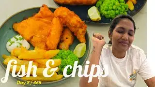 Очень вкусно! Рецепт рыбы с картофелем фри | Хрустящие, вкусные и простые! День 8 / 365