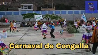 Carnaval de Congalla / Huancavelica / Hupaymarka ( Concurso de Baila Amanecer 2024)