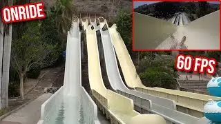 Aqualand Maspalomas - Kamikaze-Speedrutsche - Onride [POV / 60 fps]
