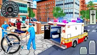 Ambulance Rescue Driver Simulator - Emergency City Transport Van Drive 3D - Android GamePlay