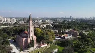 Israel from the air | 4K | Drone | Mavic - Tel Aviv, Russian Orthodox Church