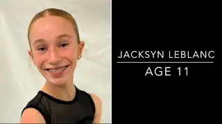 Jacksyn LeBlanc, age 11, International Ballet Academy summer intensive audition 
