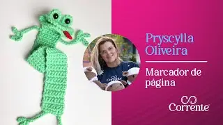 Aprenda a fazer um marcador de p&aacute;gina de croch&ecirc; muito fofo