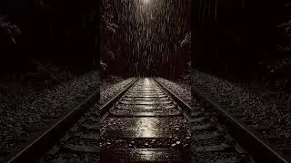 Pure Peace: Heavy Rain Sounds at Night 💤 Best Rain Asmr for Stress Relief & Calm