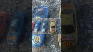 Hotwheels 1998 McDonald's NASCAR All 4 Cars #diecast #vintage #hotwheels #chirstmas #2022