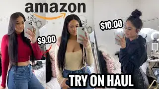 HUGE AMAZON FASHION TRY ON HAUL (OUTFITS UNDER $20) AFFORDABLE WINTER CLOTHES !|Taisha