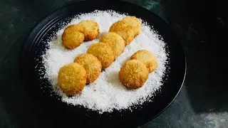 Coconut cookies | Crispy Coconut Cookies