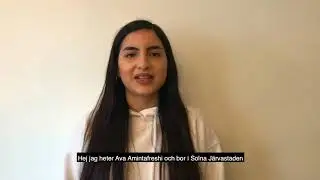 Solna stads kulturstipendiat 2020, kategorin unga, &auml;r Ava Amintafreshi.