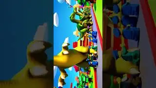 LEGO Dino City &ndash; T-Rex Attack! 🧱🦖 Trending Short Animation #kidscartoon #kids #kidseducatio
