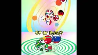 g7 and brics  #countryballs #g7 #brics