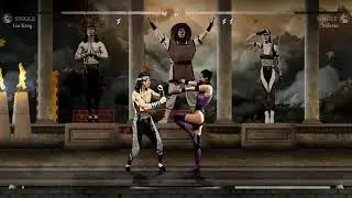 Liu Kang VS Mileena 🐉 Mortal Kombat MUGEN GAMEPLAY | Champion vs Tarkatan | Bicycle Kick & Fatalitie
