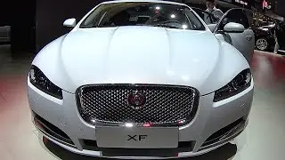 Новое видео Ягуар XF 2016, 2017 интерьер, экстерьер