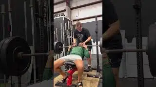 175 LBS incline bench press 2 rep max #baseball #pitching #weightlifting #topvelocity