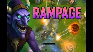 Witch Doctor Dota 2 Rampage | My FIRST Rampage Ever | Witch Doctor Support | Guardian I