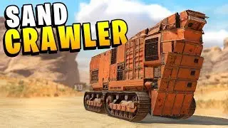 Crossout - Epic SANDCRAWLER & The Fastest Leviathan Match Ever! (Crossout Invasion Gameplay)