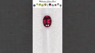 NATURAL RHODOLITE GARNET 2.358 CARATS 9X7X4MM REF4705