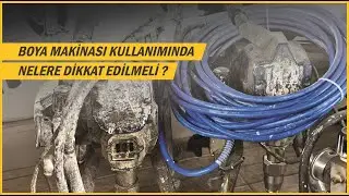 Boya Makinası Kullanımında Nelere Dikkat Edilmeli?  l elektrikliboyamakinalari.com l Titech Airless