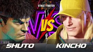 SF6 💥 SHUTO (Ryu) vs KINCHO (Terry)💥Ranked Match - High Level Gameplay!