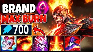 ПОЛНЫЙ AP МАКСИМАЛЬНЫЙ BURN BRAND ПЛАВИТ ВСЕ ШКАЛЫ ЗДОРОВЬЯ В ПОЛЯХ ВИДИМОСТИ (ЭТОТ УРОН &mdash; ОГОНЬ)...