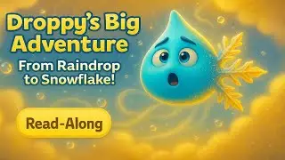 Water Cycle story for Kids💧| Droppy the Raindrop&rsquo;s Big Adventure! -Animated Read Along Science Video