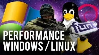 CS GO - LINUX vs WINDOWS NVIDIA ( teste performance ) ( Debian - Funtoo - Windows 10 )