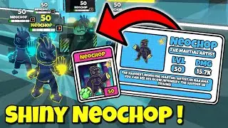 SHINY MYTHICAL PET NEOCHOP In Roblox Pet Fighters Simulator