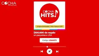 Viaja a USA con #CochaHits