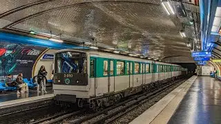 Paris M&eacute;tro ligne 12 / MF67 &agrave; Front populaire