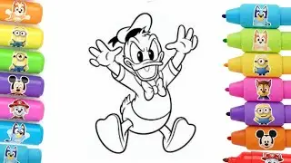 Mickey Mouse Drawing for Kids | Step by Step Cartoon