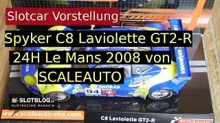 Slotcar Vorstellung: Scaleauto Spyker C8 SC-6051