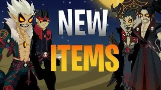 AQW Nulgath Birthday Sets + Frostlorn Necro | BladeMasters Garb of Nulgath + Fiendish Nation Vampire