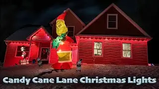 Candy Cane Lane Lights