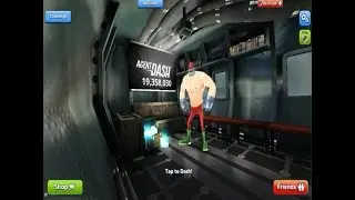 Agent Dash character Wrestler Jawbone