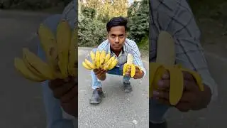 Искусственный банан и настоящий банан. Часть 3.