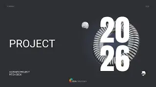 2026 New Project Template Theme animated PowerPoint Templates