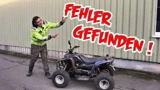 ENDLICH läuft das Quad !