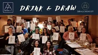 Drink & Draw Events With ArtistAnd